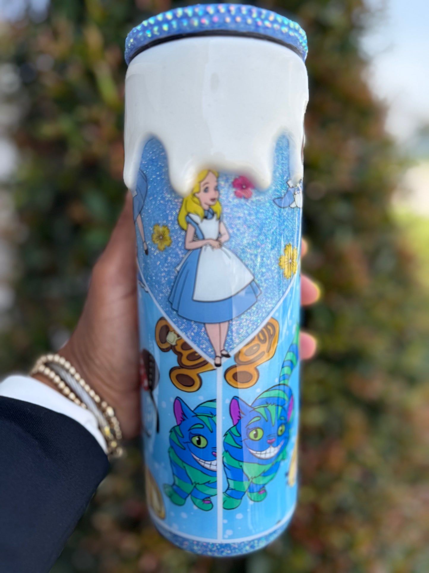 Alice in Wonderland 20 oz Stainless Tumbler