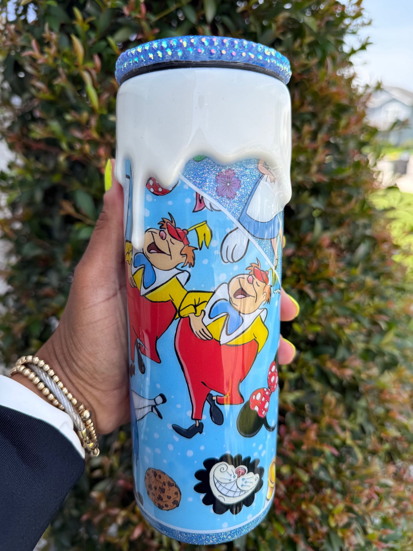 Alice in Wonderland 20 oz Stainless Tumbler