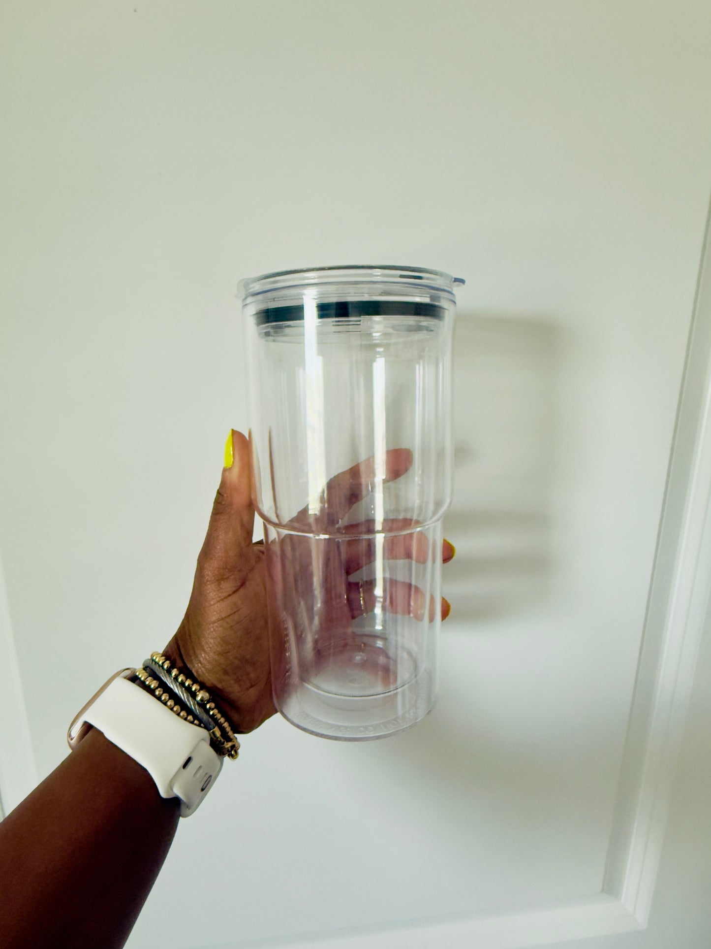 🎨 "Create Your Tumbler" – Live on TikTok! 🥤✨ 18oz Acrylic Tumbler with Lid and Straw