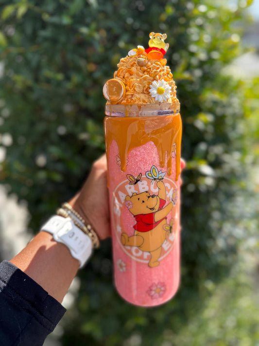 Honey Bear 20oz Tumbler with Honey Drip & Topping