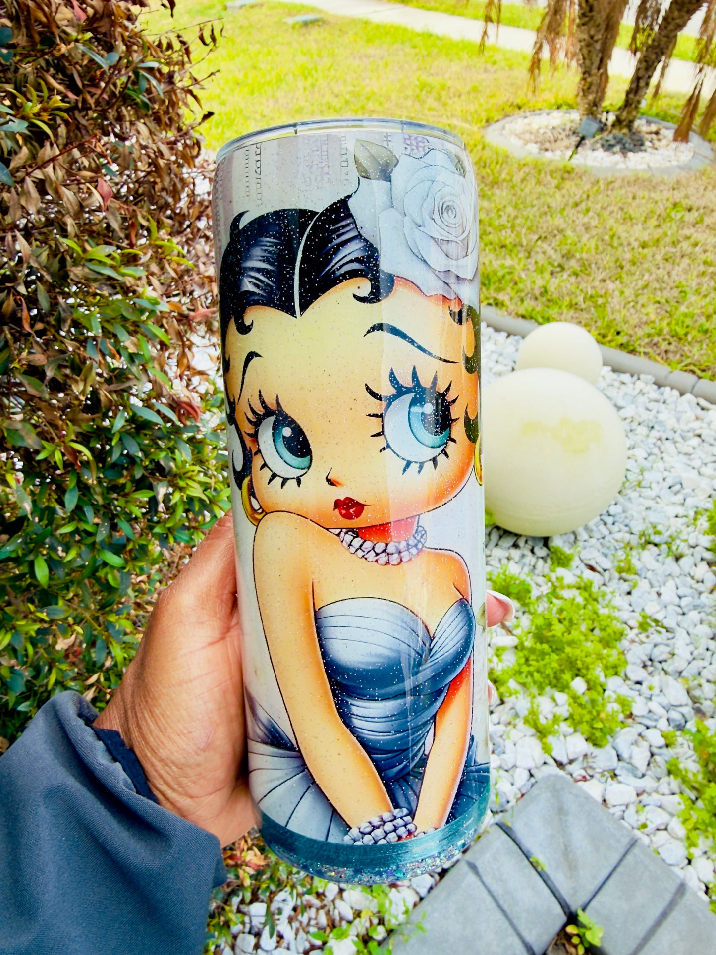 Betty Boop Glamour 20oz Shimmer Tumbler