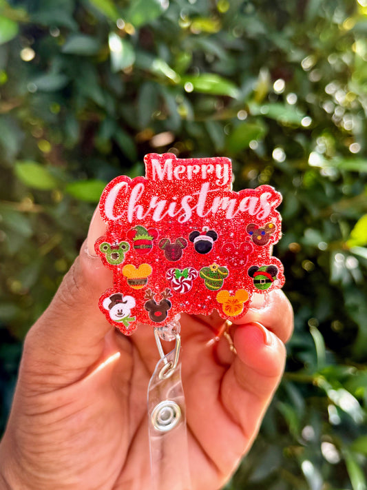 Christmas Badge Reel