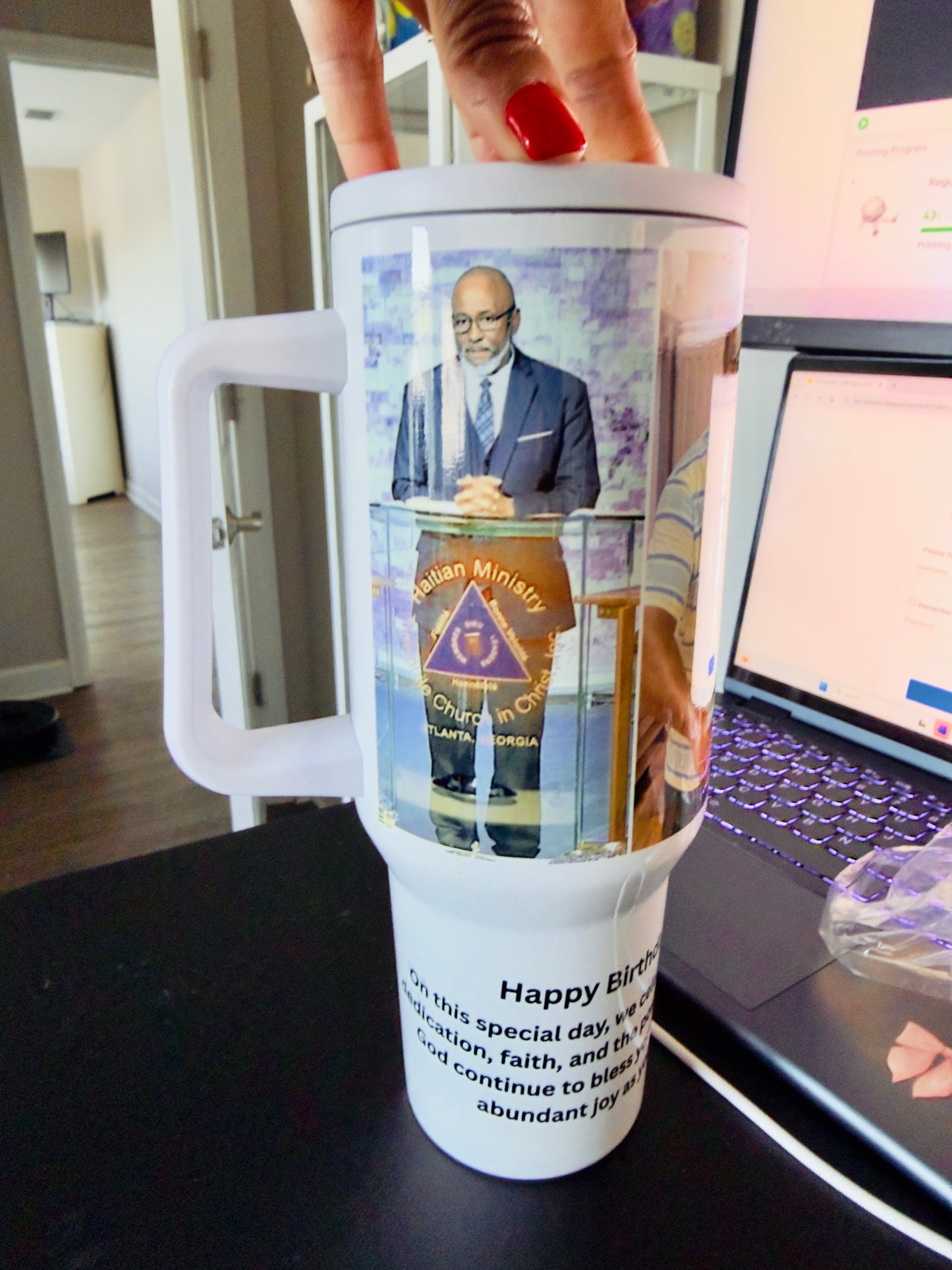 Personalized 40oz tumbler