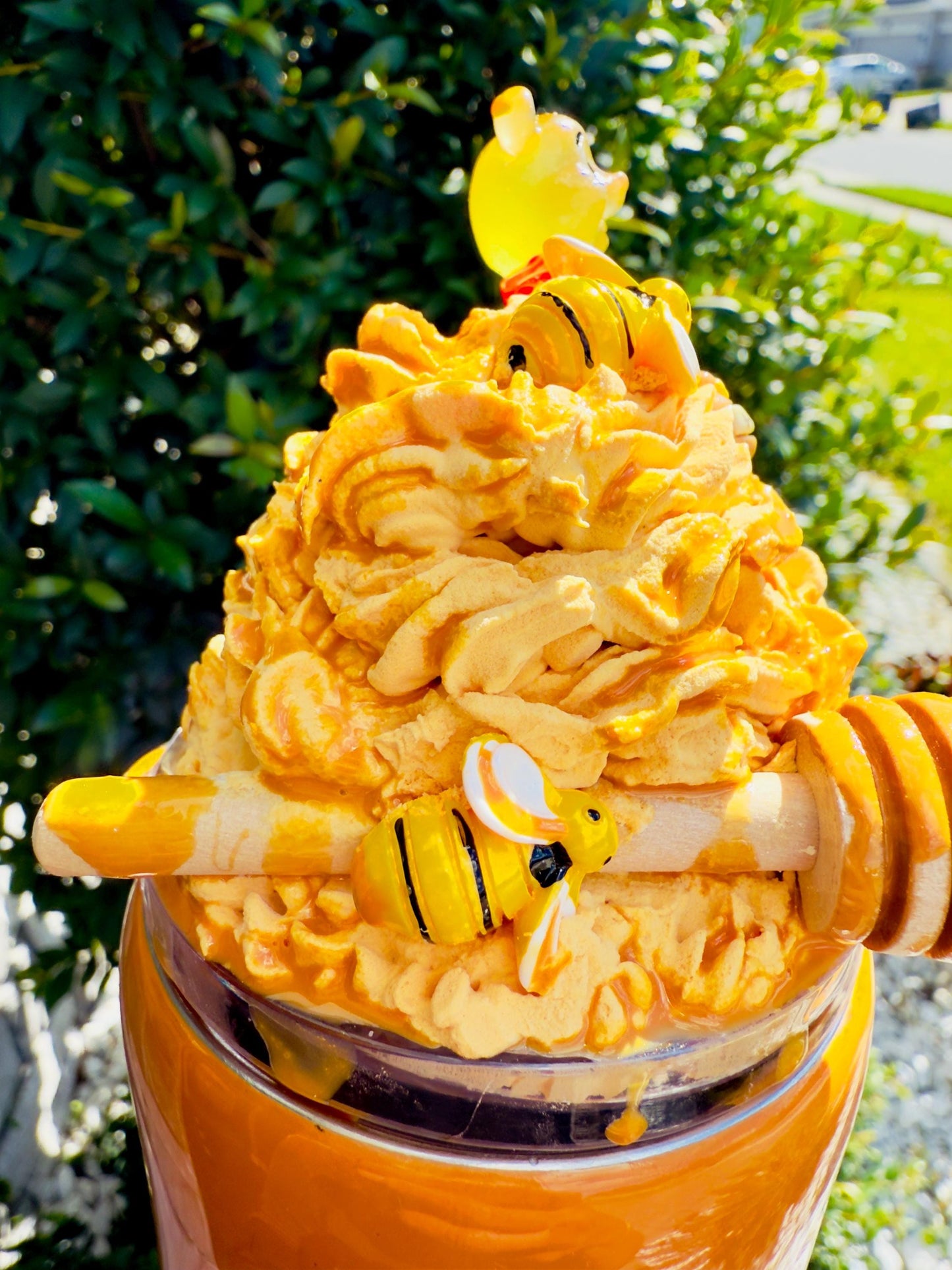 Honey Bear 20oz Tumbler with Honey Drip & Topping