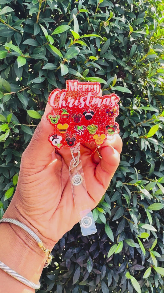 Christmas Badge Reel